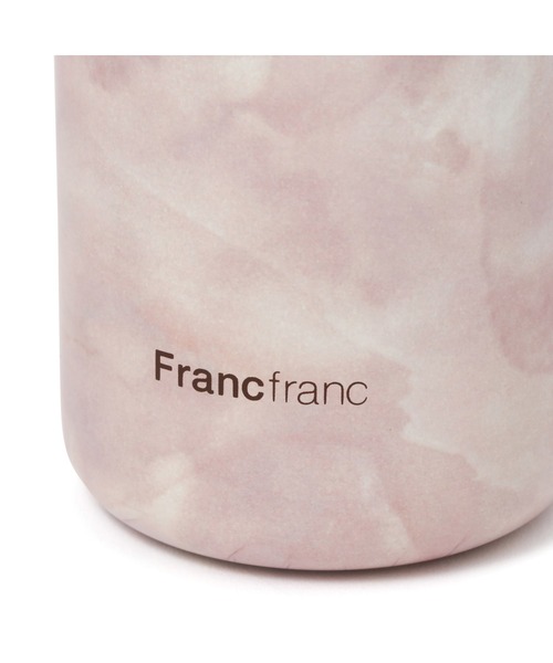 水筒 ワンタッチ ステンレスボトル 350ml マーブルブラウン | Francfranc | 03