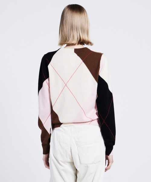 【希少】アーカイブ ドルガバ カシミヤニット セーター アーガイル 希少】アーカイブ ドルガバ カシミヤニット セーター アー