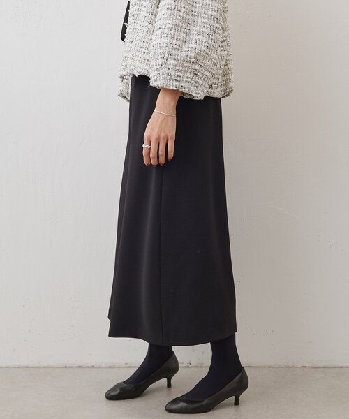 でん ビアズリー キュロットパンツ スカート BEARDSLEY パンツ ドレープダブルクロスキュロット レディース