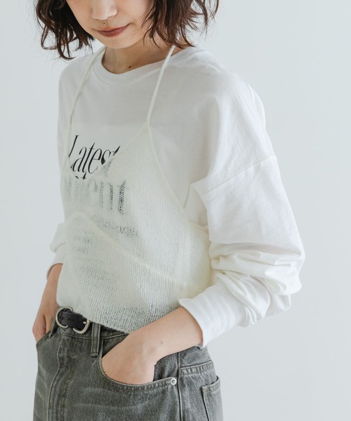 URBAN RESEARCH（アーバンリサーチ） キャミソール ヘアリーニット