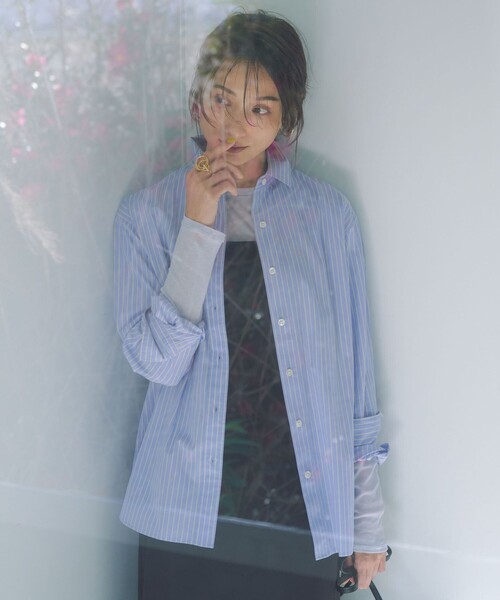 23区 ブラウス シャツ 「CLASSY.5月号掲載/洗える」CANCLINI