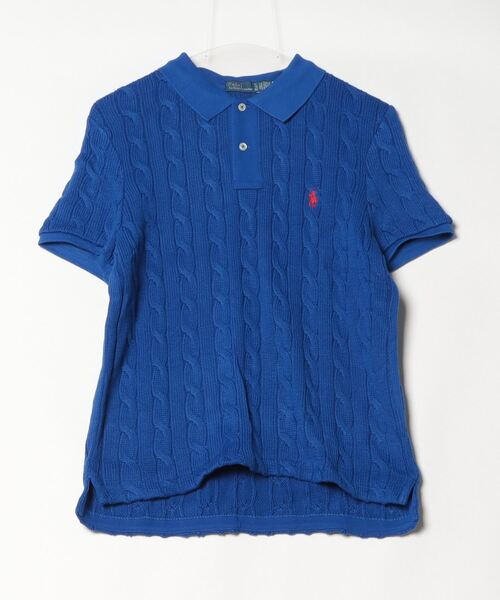 POLO RALPH LAUREN ポロシャツ ポロ ケーブルニット レディース