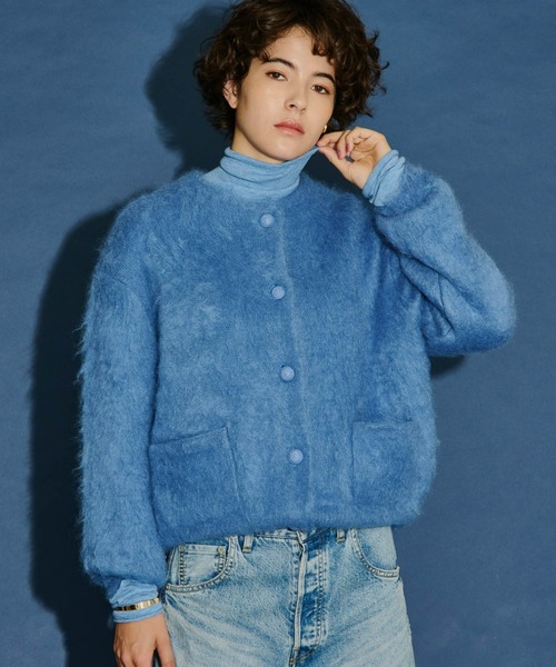 ウィムガゼット　ノーカラージャケット Whim Gazette（ウィム ガゼット） ノーカラージャケット FREE サックス