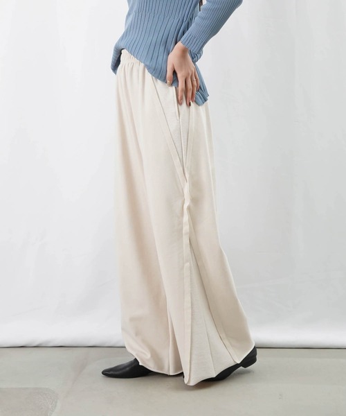 パンツ IONSEOUL luca striped wide pt HJ5D0048 LADY LUCK LUCA スウェットパンツ ジャージ LC/LLL 裏毛