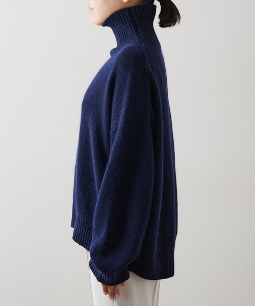 Whim Gazette（ウィム ガゼット） タートルネックニット FREE ブラウン