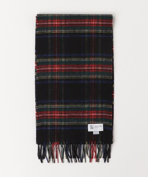 【美品】JOHNSTONS OF ELGIN マフラー レディース チェック柄 Johnstons of Elgin（ジョンストンズ オブ エルガン） チェック柄