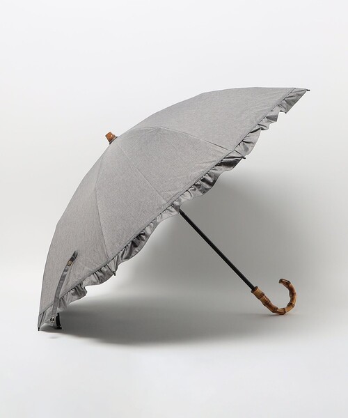 Wpc. 日傘UVO折りたたみ傘フリル ベージュ UVO2F-012親骨50cm 31POHQUER6L._SS200_.jpg