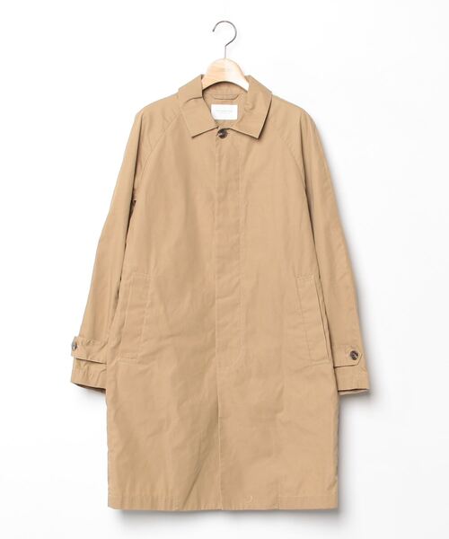 URBAN RESEARCH DOORS(アーバンリサーチドアーズ) ステンカラーコート 38 ベージュ メンズ : ZOZOTOWN ...