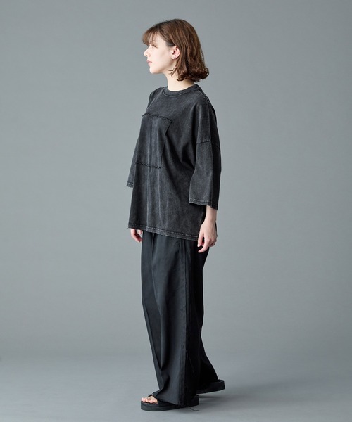 tシャツ 「RUUBON」damage pigment cotton Tee / ダメージピグメントコットンTシャツ メンズ レディース | RUUBON | 15