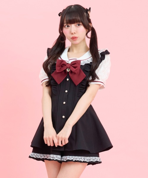 Secret Honey（シークレットハニー） セットアップ レースセーラー襟