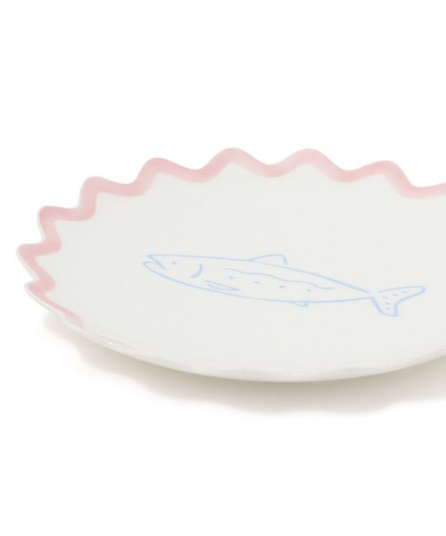 Francfranc（フランフラン） 食器 クラフトタッチ プレート フィッシュ