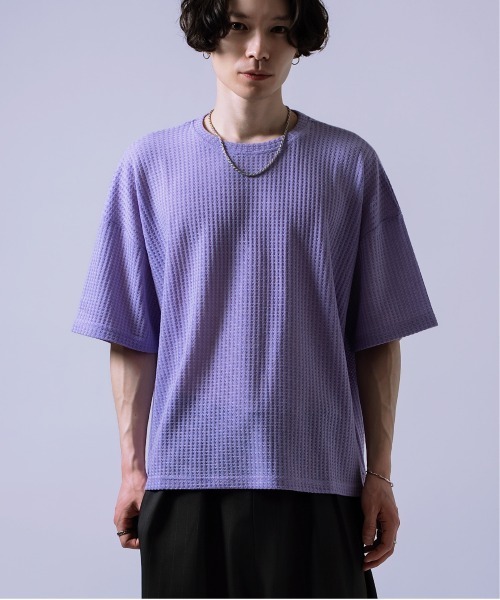 tシャツ ワッフル素材 半袖Tシャツ メンズ レディース : ZOZOTOWN
