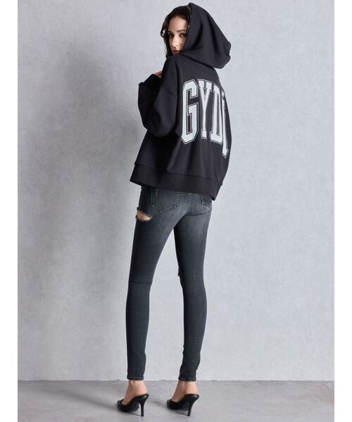 いーさん/ GYDA GYDA（ジェイダ） ジーンズ デニム デニムパンツ ミドルウエストSIDE