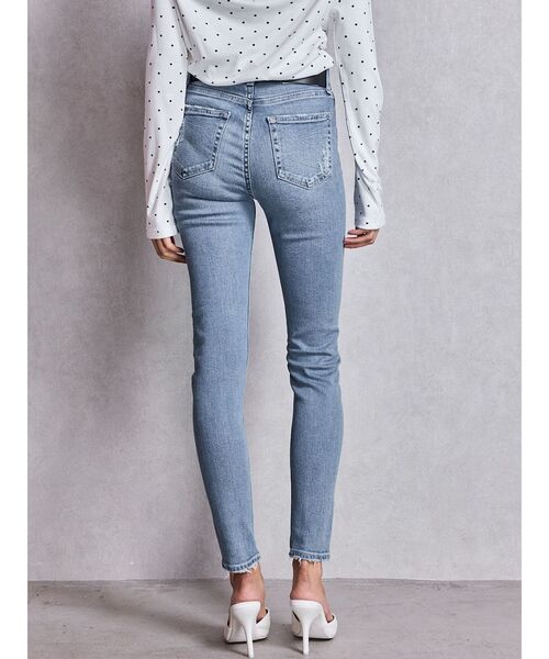 GYDA（ジェイダ） ジーンズ デニム デニムパンツ ミドルウエストSIDE