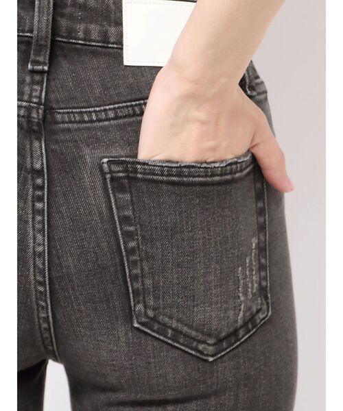 GYDA（ジェイダ） ジーンズ デニム デニムパンツ ミドルウエストSIDE