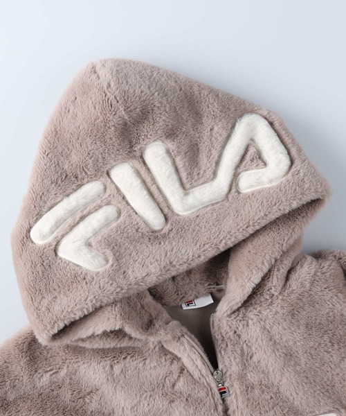 FILA（フィラ） ジップアップブルゾン M ベージュ レディース