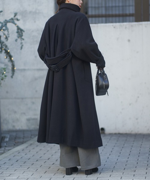 「Chico」 チェスターコート 0 ブラック レディース_画像3