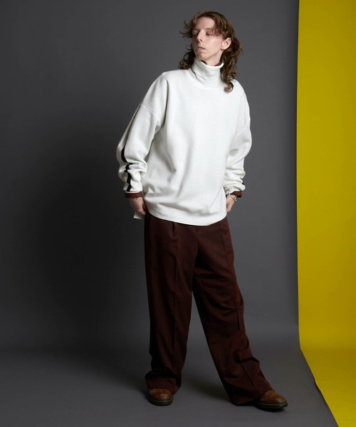 「ENDER PRODUCTS」 タートルネックニット M ブラック メンズ_画像2