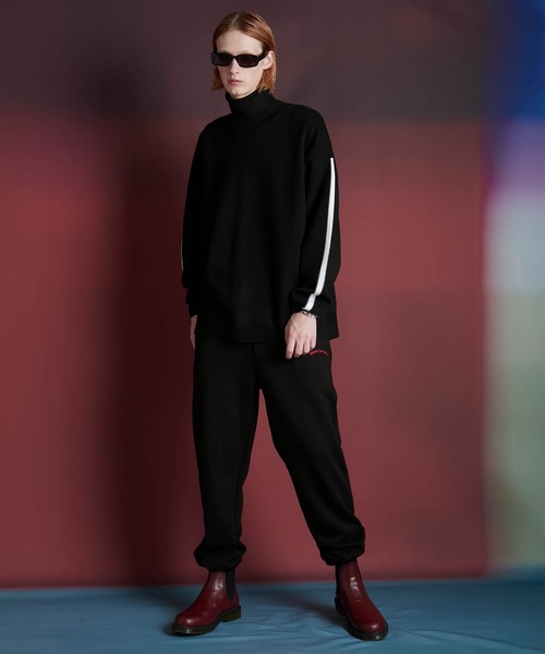 「ENDER PRODUCTS」 タートルネックニット M ブラック メンズ_画像5