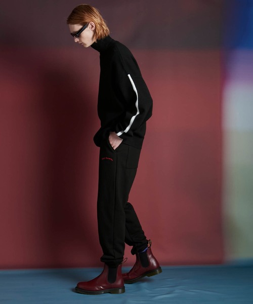 「ENDER PRODUCTS」 タートルネックニット M ブラック メンズ_画像6