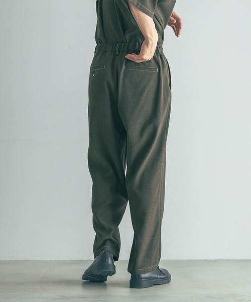 LOWRYS FARM（ローリーズファーム） ワイドパンツ パンツ ホップサック