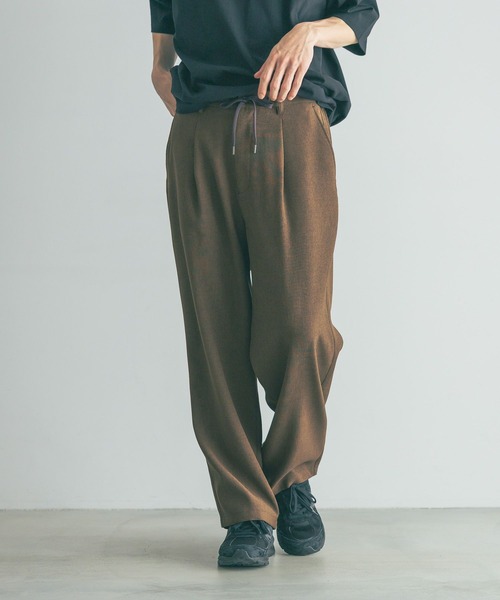 LOWRYS FARM（ローリーズファーム） ワイドパンツ パンツ ホップサック