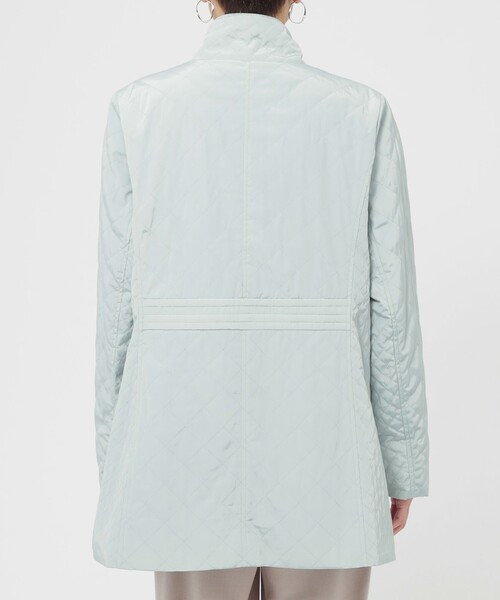 「EVEX by KRIZIA」 ノーカラーコート 46 ベージュ レディース_画像9