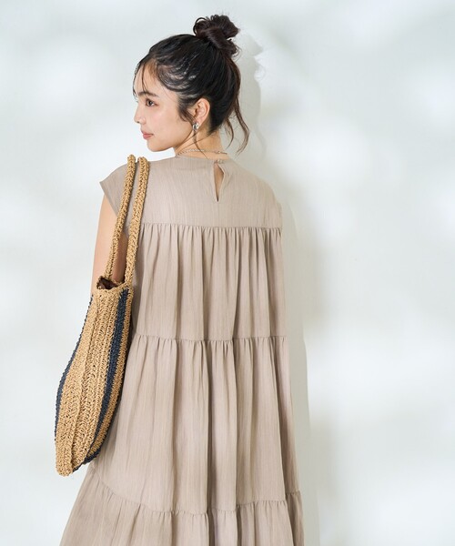 FREAK'S STORE ワンピース 「接触冷感」 SUMMERCOOL ティアード