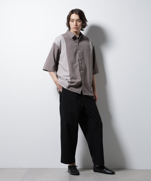 2色 カジュアル パンツ リネン シンプル ルーズ 無地 薄手 4 ワイドパンツ メンズ 亜麻 リネンパンツ 夏新作 サルエルパンツ
