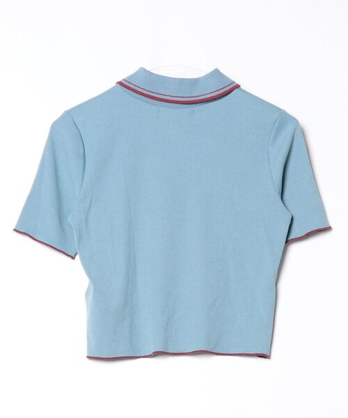 「jouetie」 半袖カットソー MEDIUM ブルー レディース jouetie 「jouetie」 半袖カットソー MEDIUM ブルー レディース