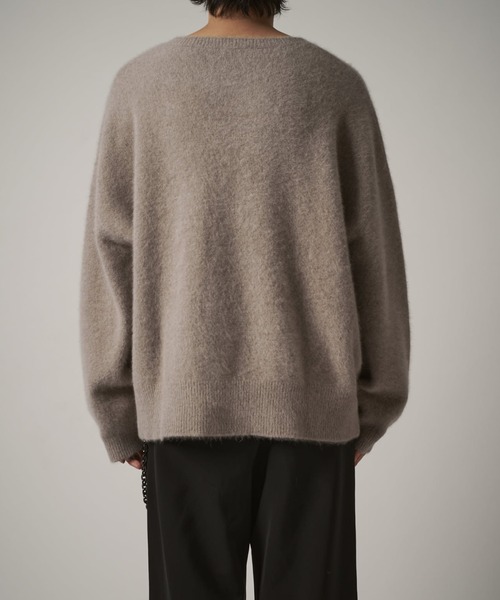 ヤク100%ニット　Lui's ルイス　★美品★ Lui's - Lui's ルイス ヤク畦編みビッグニットの通販 by キューピー's