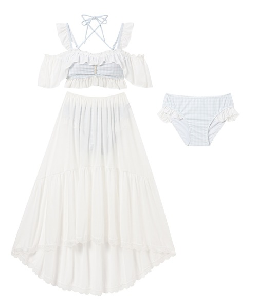 DearMyLove 水着 6WAYフィッシュテール水着 レディース : ZOZOTOWN