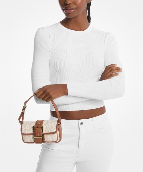MICHAEL KORS MKロゴショルダーバッグ MICHAEL KORS MKロゴ ショルダーバッグ - メルカリ