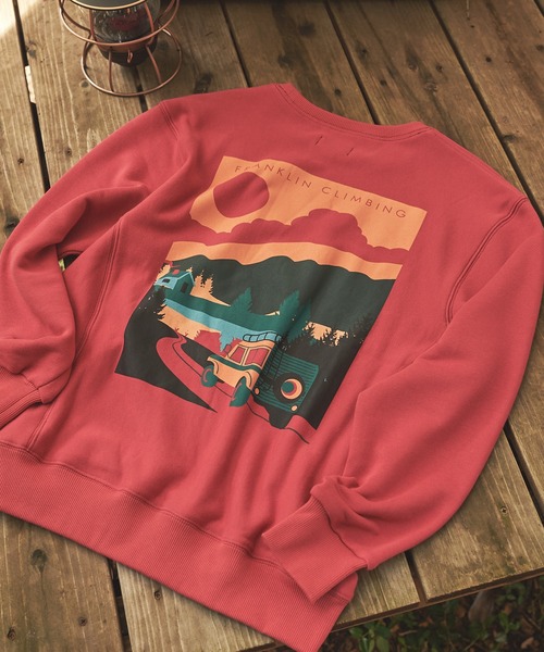トップス Franklin Climbing Franklin Climbing tシャツ 「Franklin Climbing」ブルドッグ