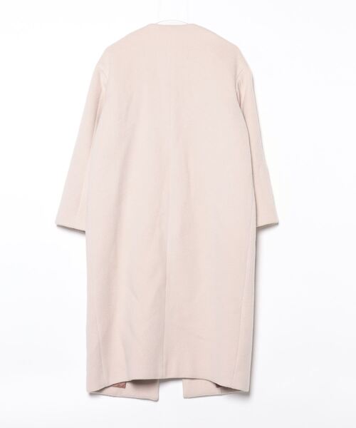 IENA（イエナ） ノーカラーコート 38 ベージュ レディース : ZOZOTOWN