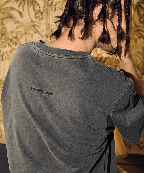 「ADAM PATEK」 半袖Tシャツ 2 ベージュ メンズ