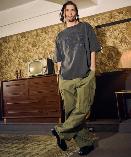 「ADAM PATEK」 半袖Tシャツ 2 ベージュ メンズ