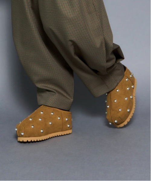 MAISON SPECIAL（メゾンスペシャル） ブーツ Studs Mouton Sabot Shoes