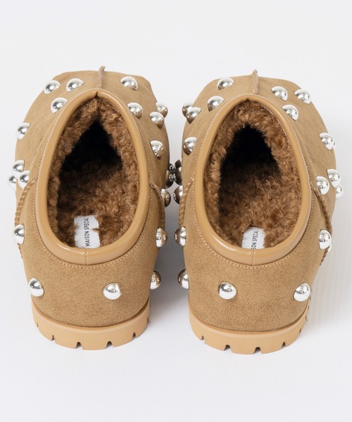 MAISON SPECIAL（メゾンスペシャル） ブーツ Studs Mouton Sabot Shoes