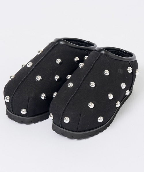 maison special スタッズ ミュール MAISON SPECIAL（メゾンスペシャル） ブーツ Studs Mouton Sabot Shoes