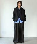 ワイドパンツ スラックス 3-Tuck wid...の詳細画像3