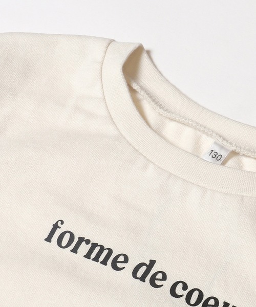 coca（コカ） tシャツ キッズ ハートボタンビスチェ＆Tシャツ 2枚 