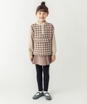 スカート 裏起毛スカッツ キッズ 子供服 女の子の詳細画像2