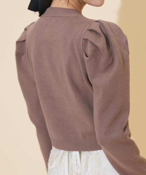 WILLSELECTION（ウィルセレクション） カーディガン タックスリーブ