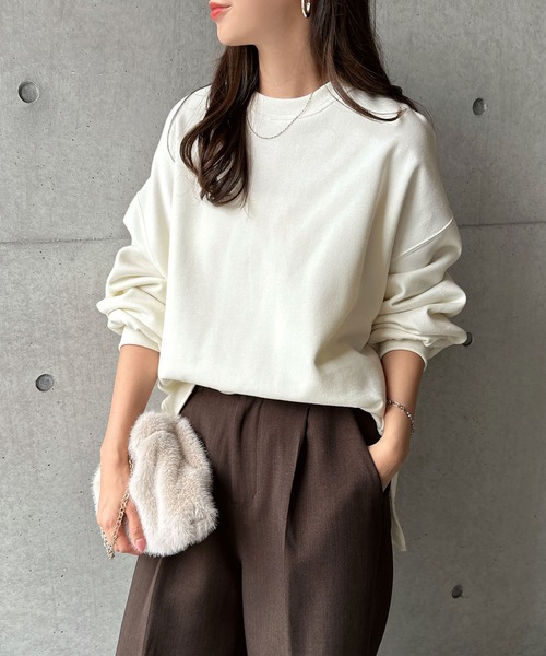 アンドレニットトレーナー 最高の普段着」肩レースニット トレーナー – ONE PEACE ONLINE