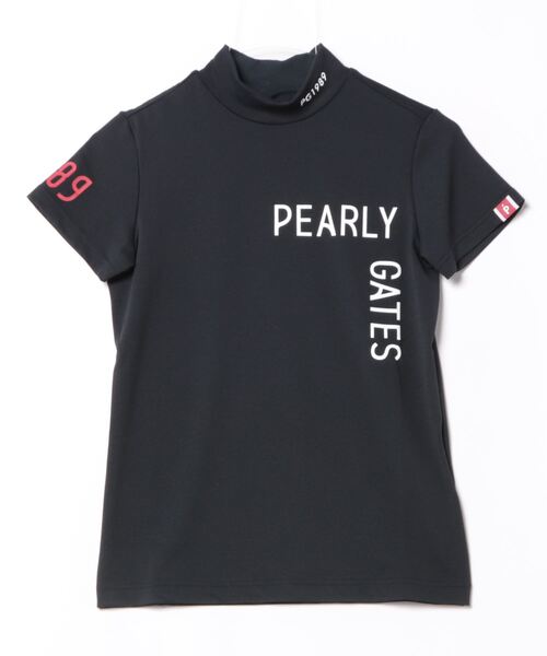 PEARLY GATES（パーリーゲイツ） 半袖カットソー 1 ブラック