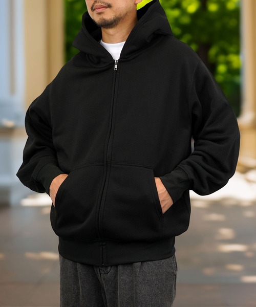 BURNER（バーナー） パーカー 「GROOVY STORE」ビッグシルエットZIP