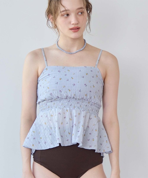 SEA DRESS（シードレス） 水着 3点セット/ライトシャーリングトップス