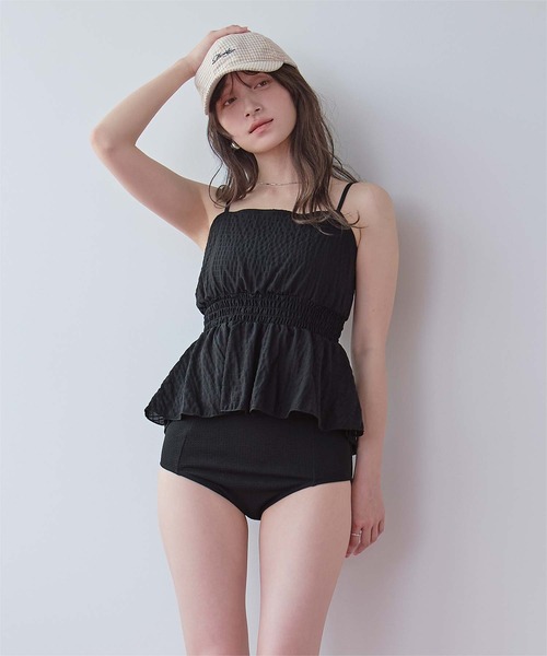 【新品】シードレス 水着3点セット SEA DRESS（シードレス） 水着 3点セット/ライトシャーリングトップス