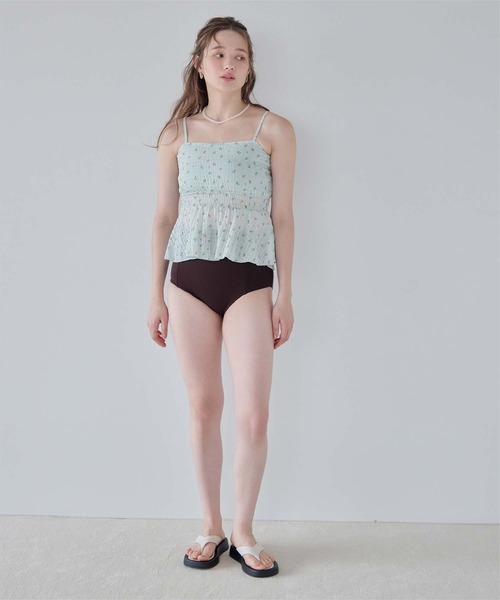 SEA DRESS（シードレス） 水着 3点セット/ライトシャーリングトップス